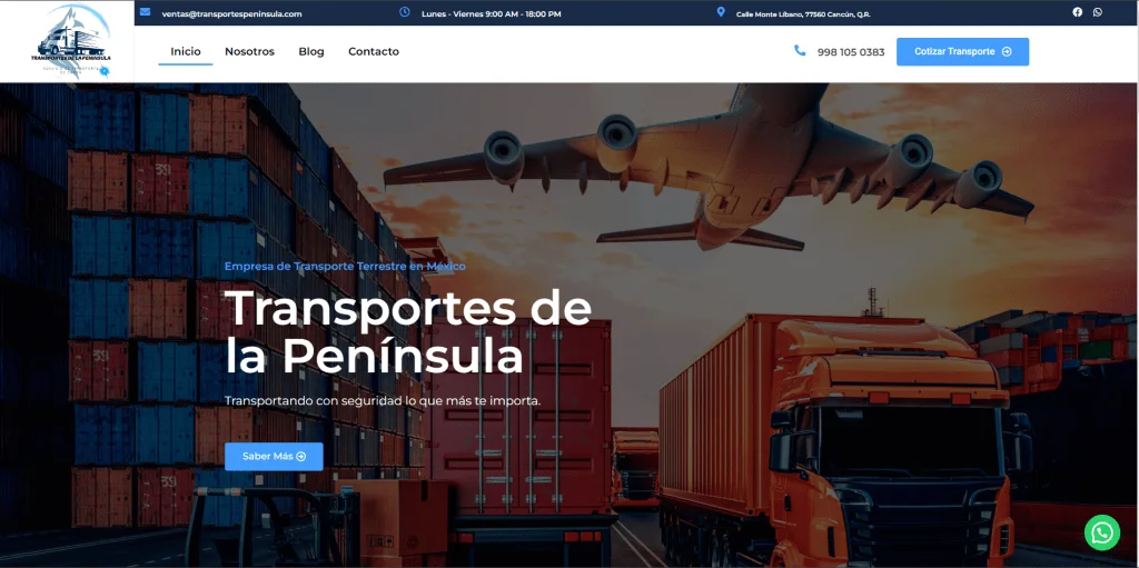 Empresa de transportes terrestres